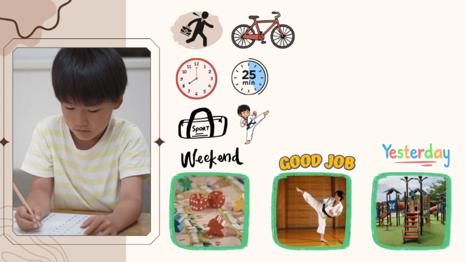 Ren – daily routine card