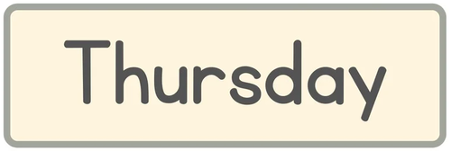 primary days card thursday