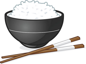 primary food they like rice