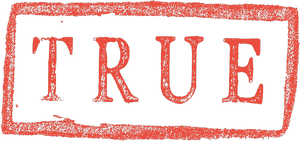 true