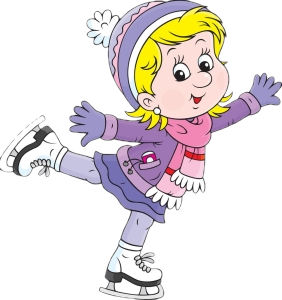 winter activity skating
