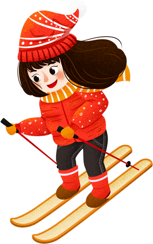 winter activity skiing