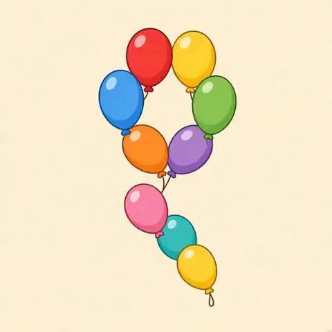 nine